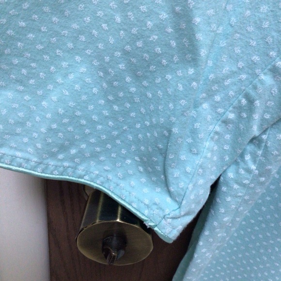 Key Ocean Elegant nightgown 100% cotton jersey, embroidered, satin trim, sz 2XL - Picture 9 of 11